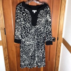 Coldwater Creek 3/4 Sleeve Dress Sz XL (18)